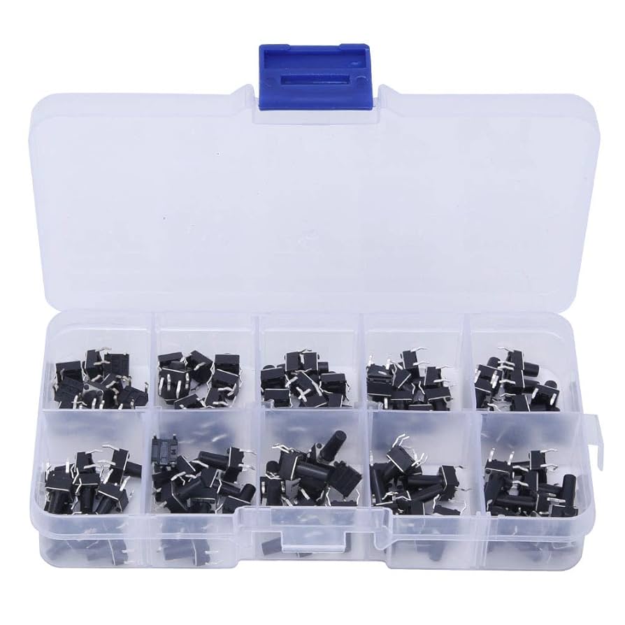 M/B BOX MIX 6X6MM 180 PCS