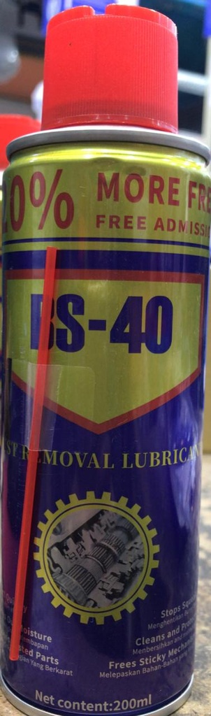 LUBRICANT SPRAY BS40 200ML