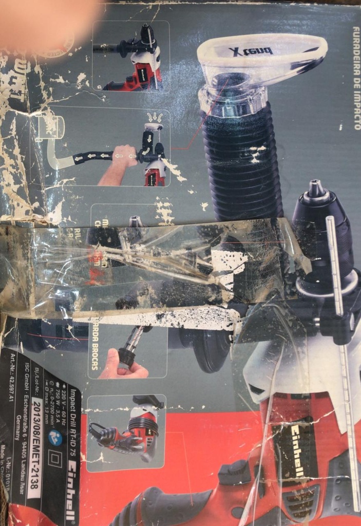 DRILL EINHELL 750W RTID75