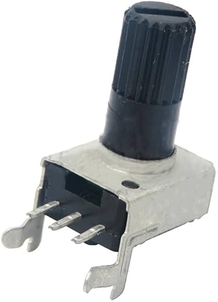 10K VOLUME RV09 3PIN RIGHT ANGLE