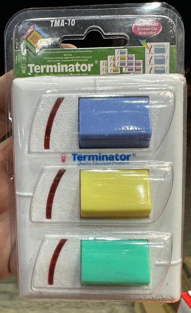A/3 ADAPTOR TMA10 3WAY WITH ON/OFF SWITCH TERMINATOR 