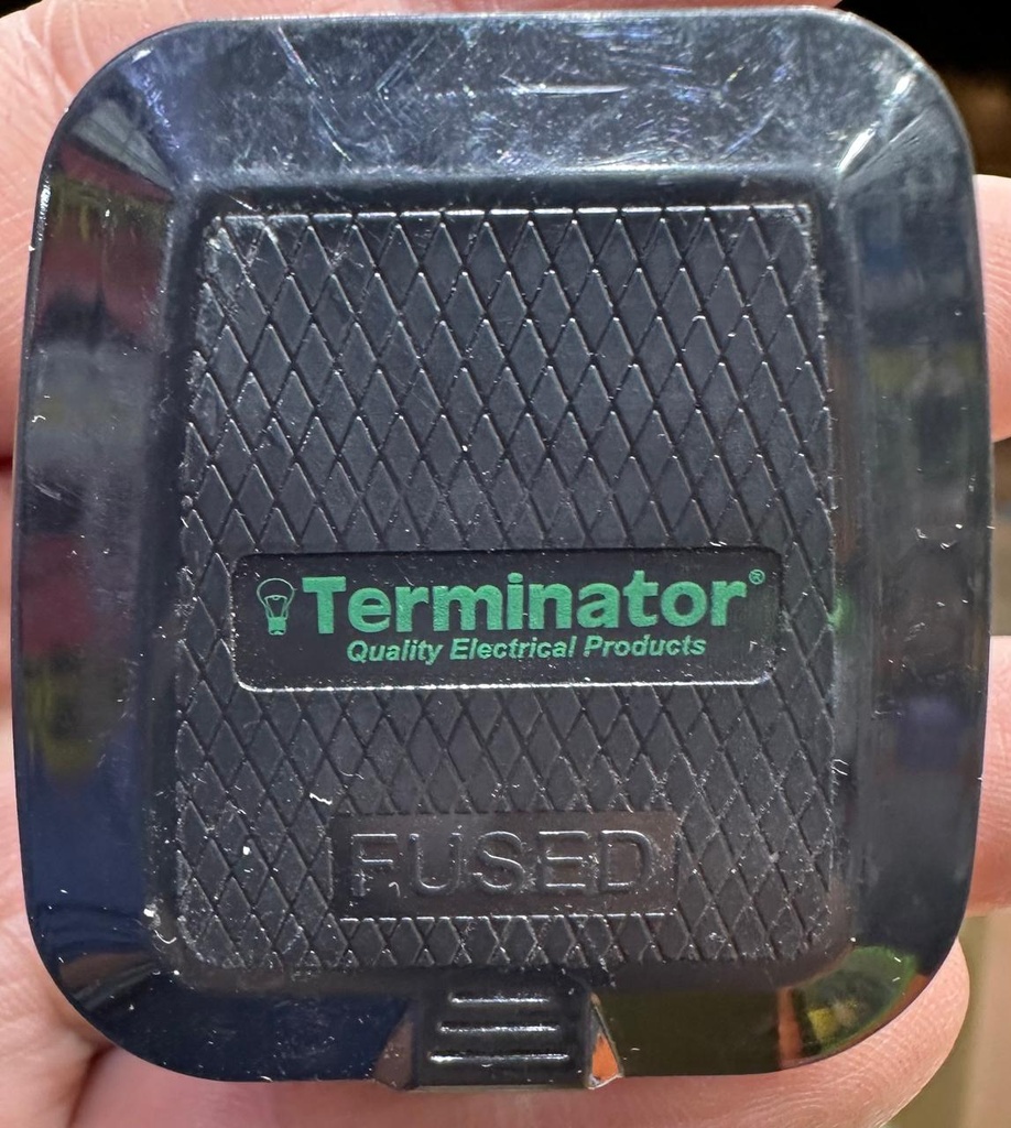 PLUG 3PIN TTP13AGB BLACK TERMINATOR