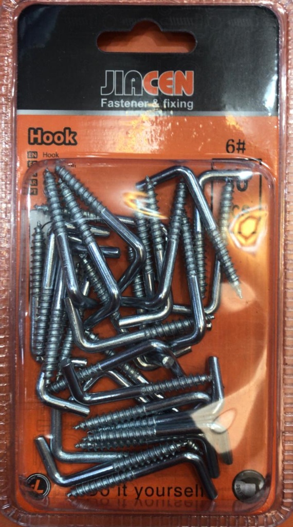 SCREW HOOK L NO-14 G266 PAC