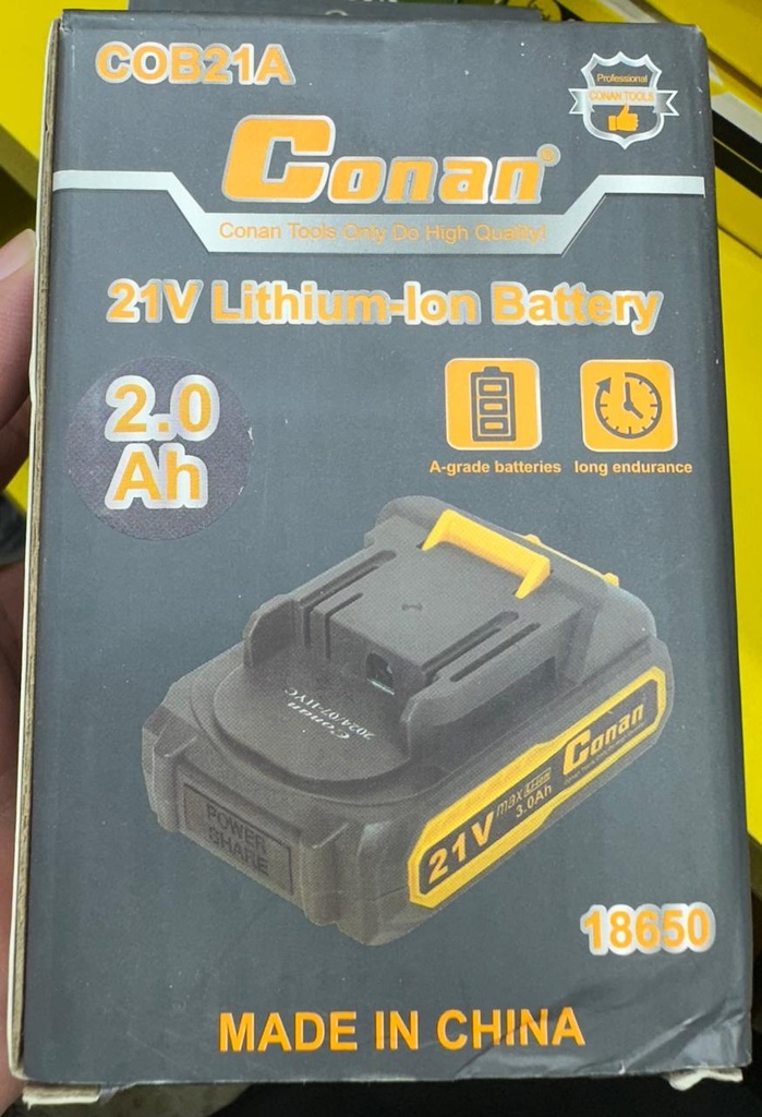 ADAPTOR 21V DRILL BATTERY COB21A CONAN