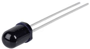 IR RECEIVER 3MM BLACK