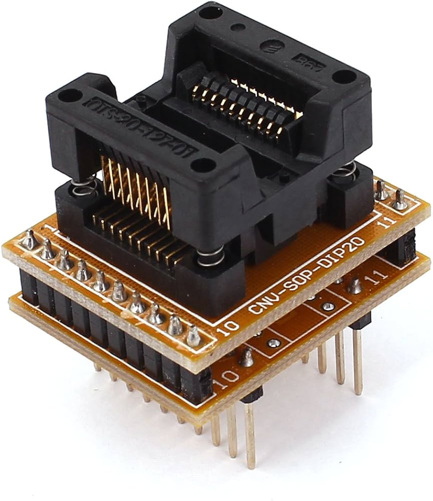 CNV-SOP-DIP20 Programming Socket