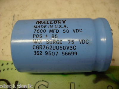7600MFD 50VDC DHL