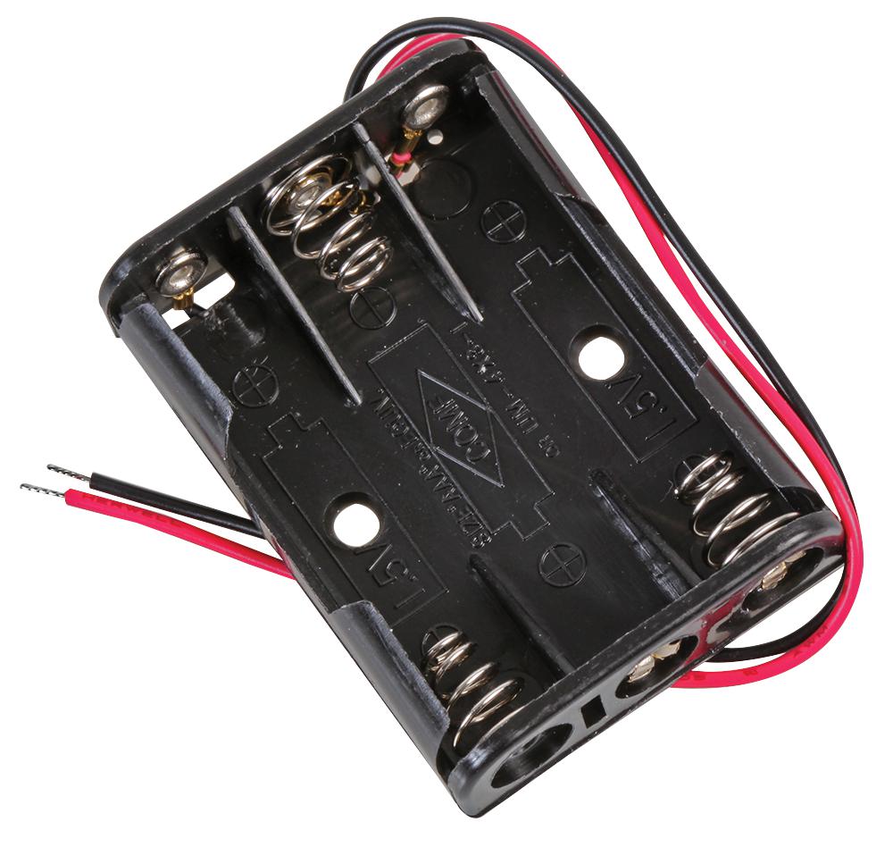 AAA BATTERY HOLDER 3WAY CASE ARDUINO
