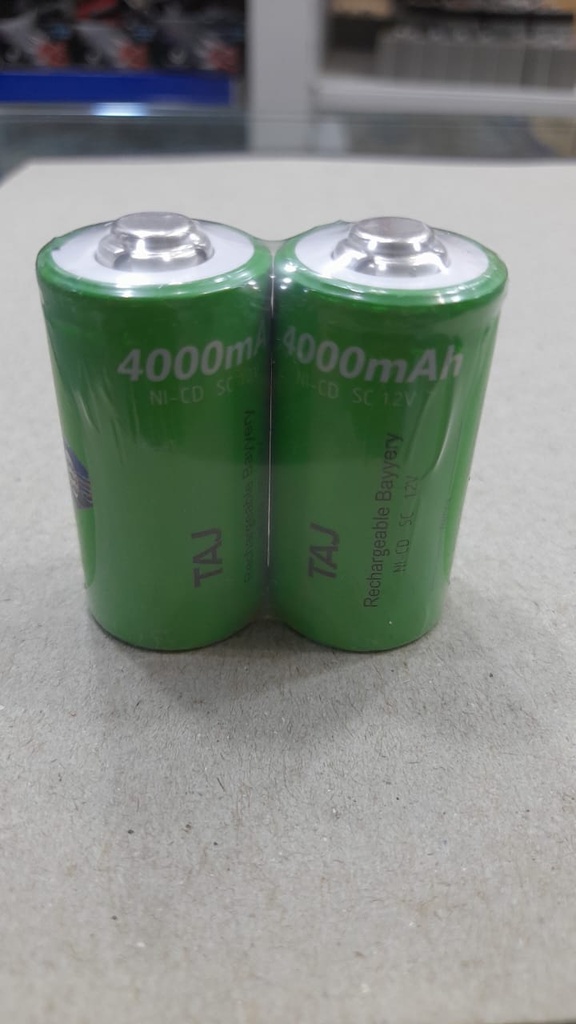 TAJ BATTERY SUB C SIZE BUTTON RECHARGEABLE 
