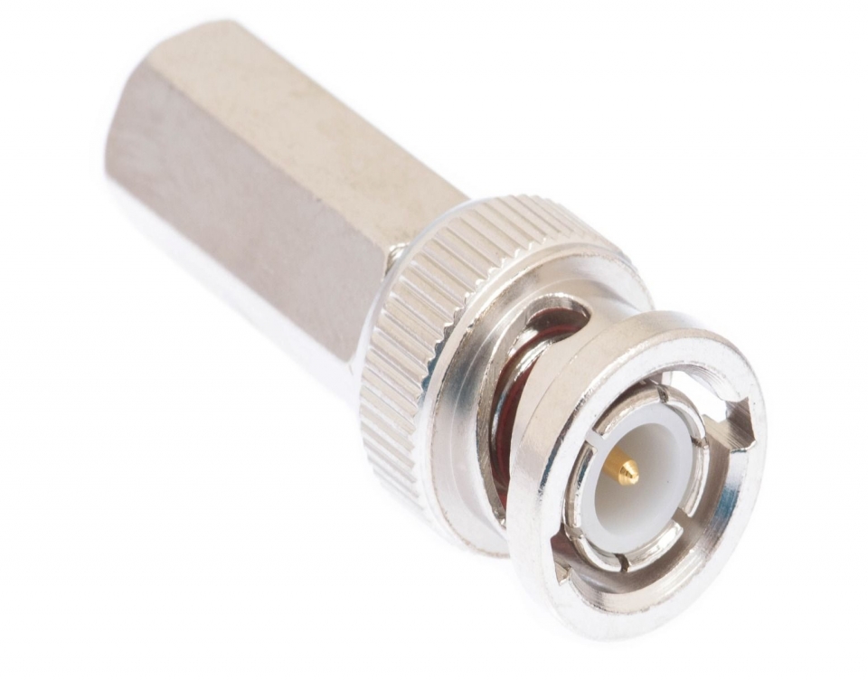 BNC RG58 MALE TWIST ON CONNETOR