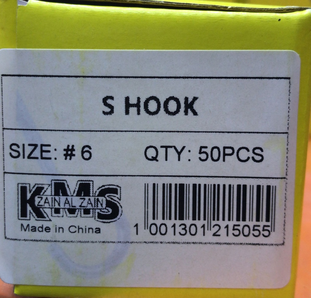 SCREW HOOK 6 NO