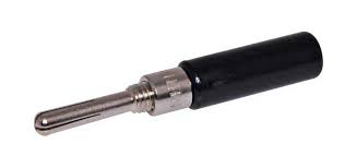 BANANA MALE PIN ALTRONICS BLACK