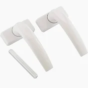 DOOR HANDLE WHITE ALUMINUM G