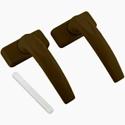 DOOR HANDLE BROWN ALUMINUM G