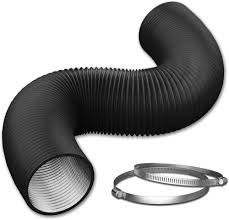 DUC ALUMINIUM 4" BLACK 