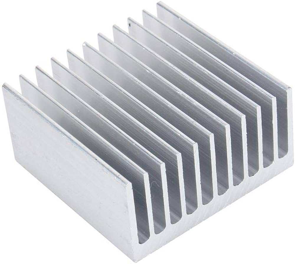 ALUMINIUM HEAT SYNK 23X25MM BIG