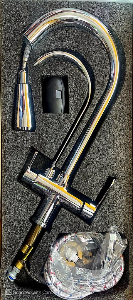 SINK MIXER 1HOL WITH FILTER TAP PULL LAI  ITALO BF19M