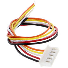5PIN W/J JST 2.54MM SINGLE END COLOUR