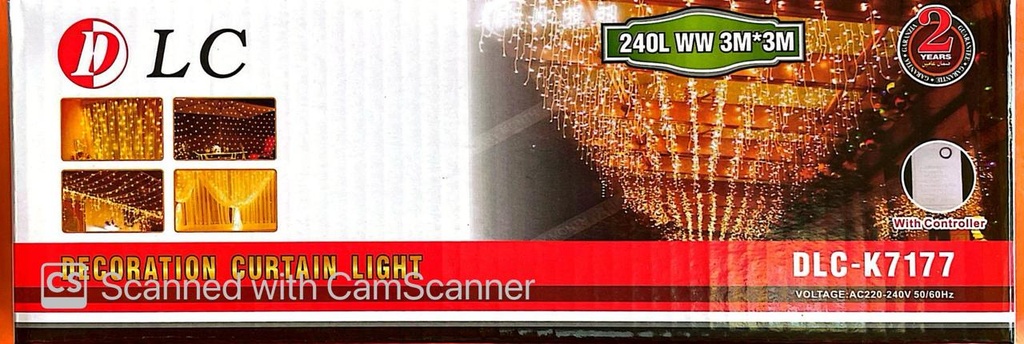 LED PIXEL LIGHT W/L 3MX3M DLCK7177