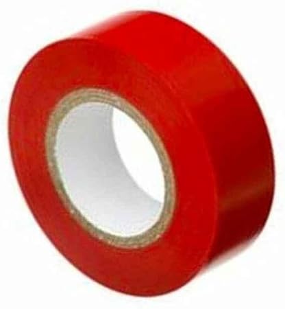 TAPE ELECTRIC 19MM X 10YRD RED