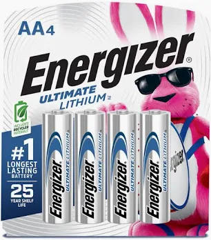 ENERGIZER LITHIUM BATTERY AA 1.5V