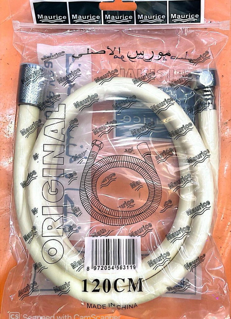 S/HOSE 120CM PLASTIC MORICE