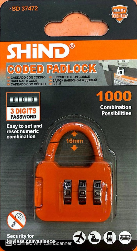 DOOR LOCK PASSWORD SD37472 SHIND