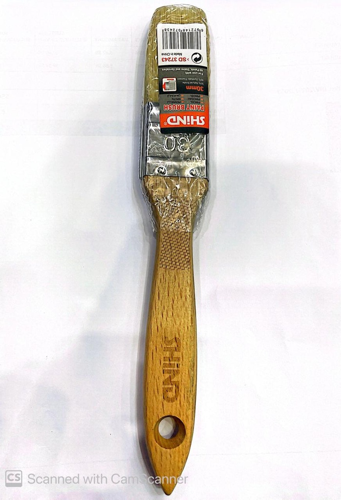 PAINT BRUSH WOOD 20MM SHIND 37241