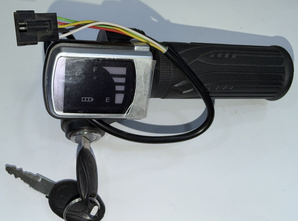 SCOOTER ACCELERATOR HANDLE 5PIN JACK