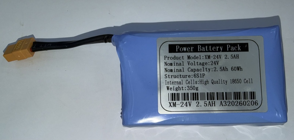 SCOOTER BATTERY PACK 24V 2.5A