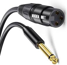 STEREO TO XLR 3PIN 6.35MM 5MTR