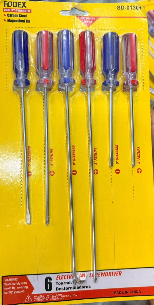 FODEX SCREWDRIVER SET SD01304