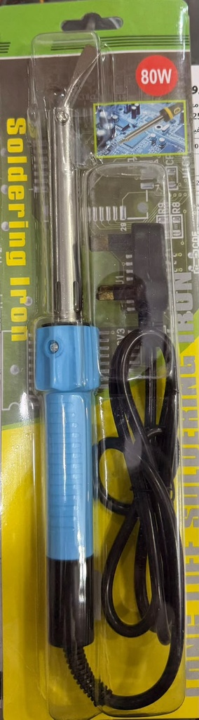 SOLDERING IRON WITH TIN SOLDER 100W