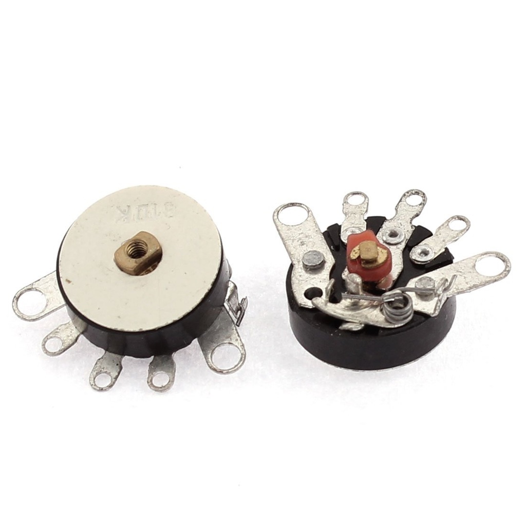 10K VOLUME RUND 5PIN 16MM