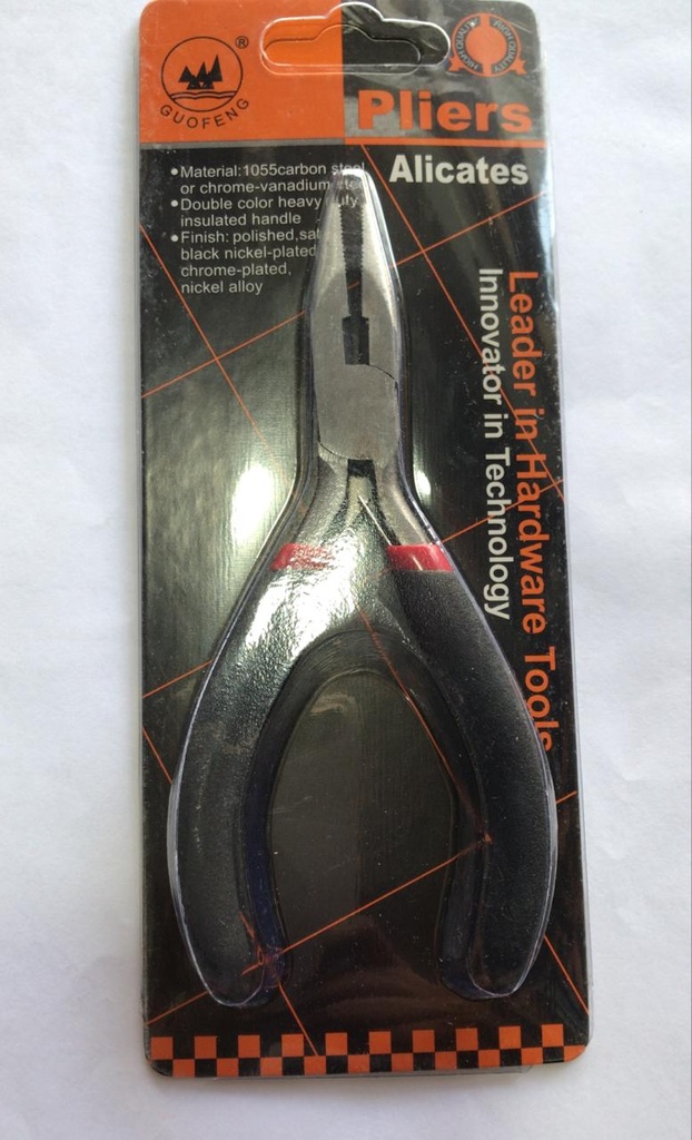 NOSE PLIER 4.5" MINI BLACK 