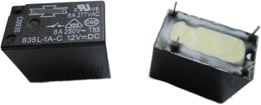 12V 4PIN 8A RELAY 835L-1AB-C
