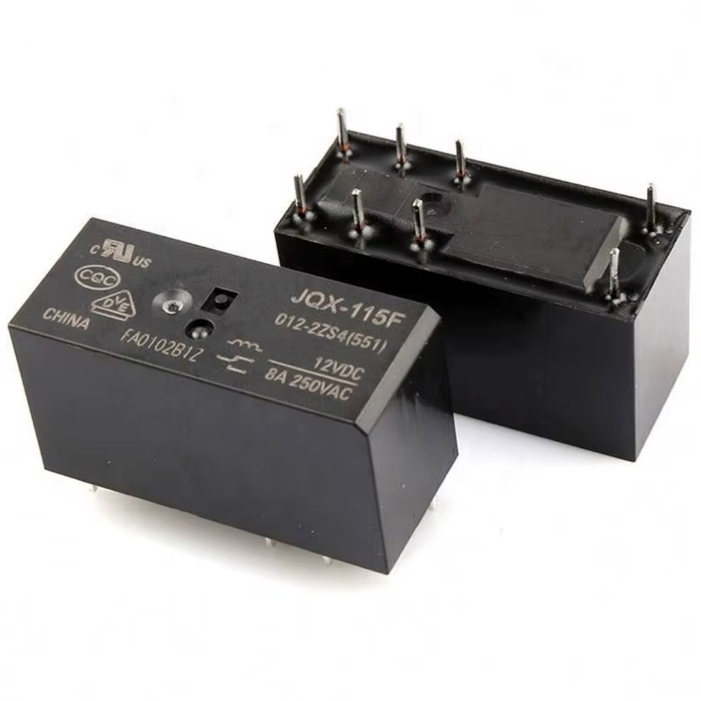 12V 8PIN 16A RELAY JQX-115F / RT31-4012 (ORANGE)