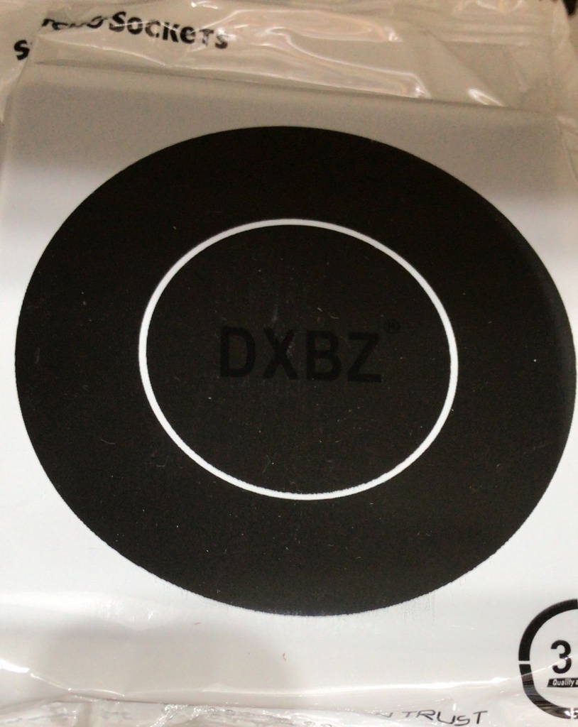 ON OFF SWITCH 1GANG DXBZ BLACK 7X7