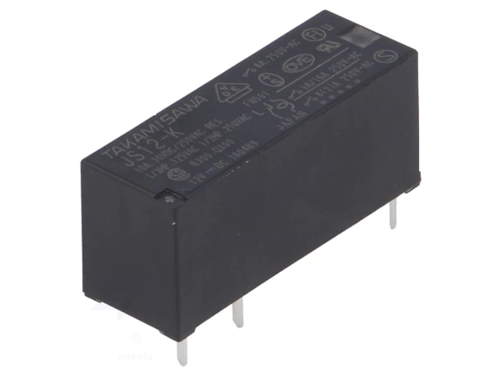 12V 5PIN 10A RELAY JS12-K TAKAMISAWA