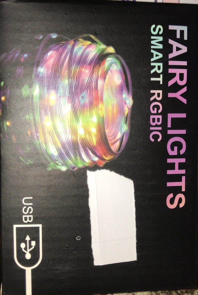 LED FAIRY LIGHTS SMART RGB USB IP65