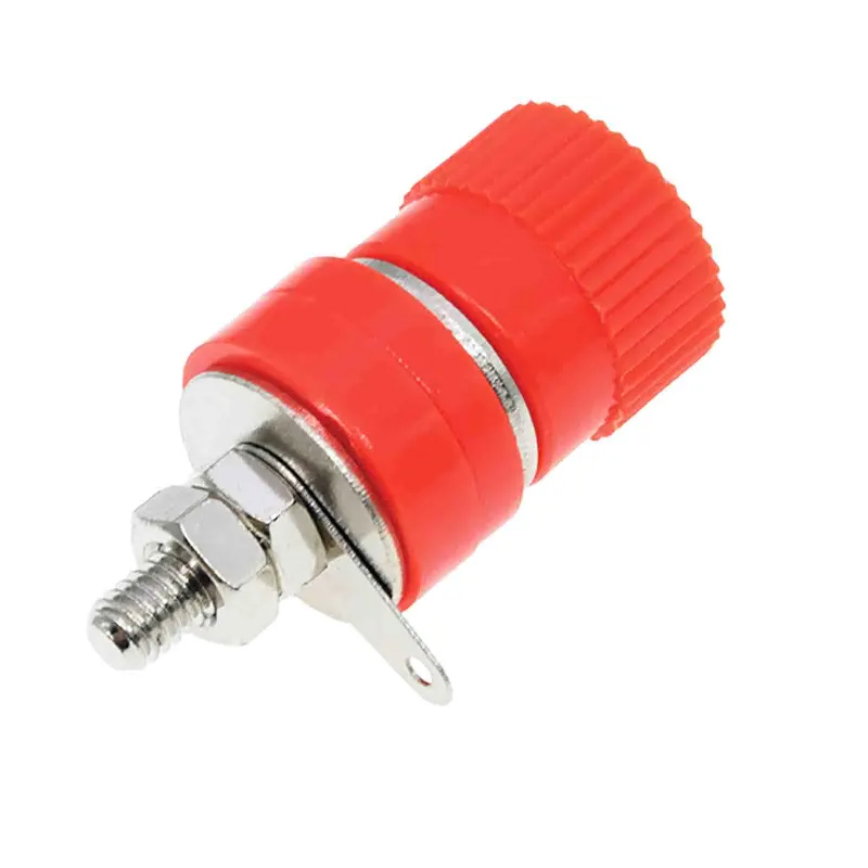 4MM BANANA FEMALE SOCKET RED