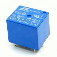 5V 5PIN 10A RELAY HT3F-DC5V-SH / JQC-3F-05VDC