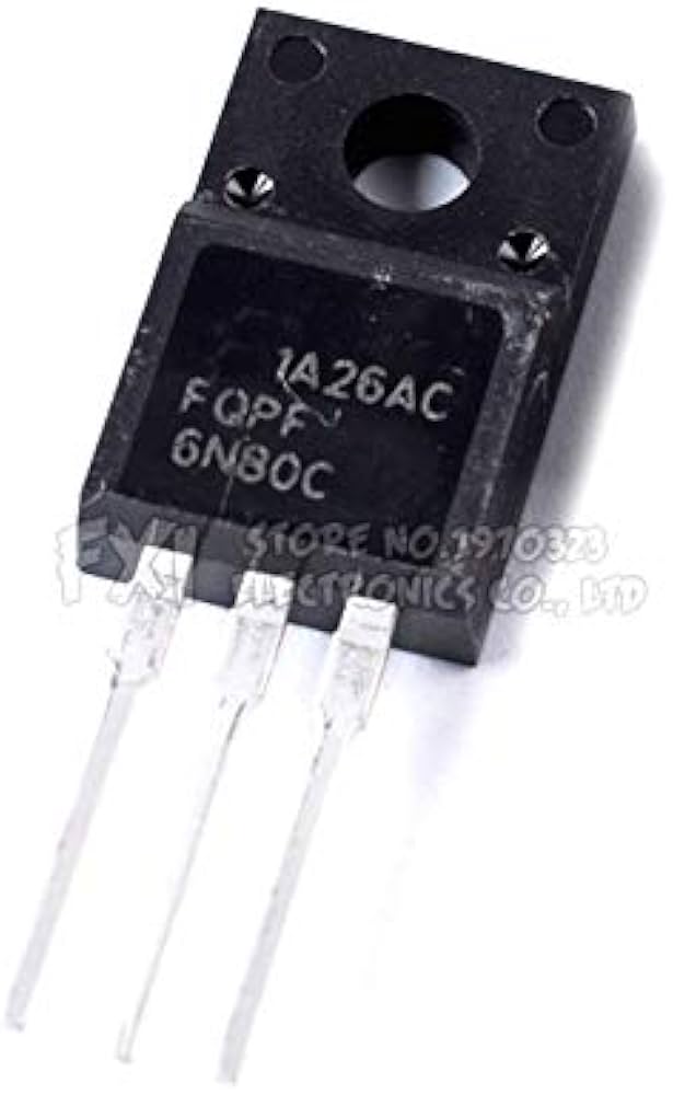6N80 - FQPF6N80 MOSFET SMALL SIZE