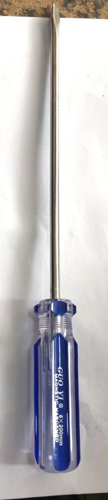 SCREW DRIVER 6X200 (-) GUO BLUE