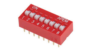 8 WAY POSSITION DIP SLIDE SWITCH