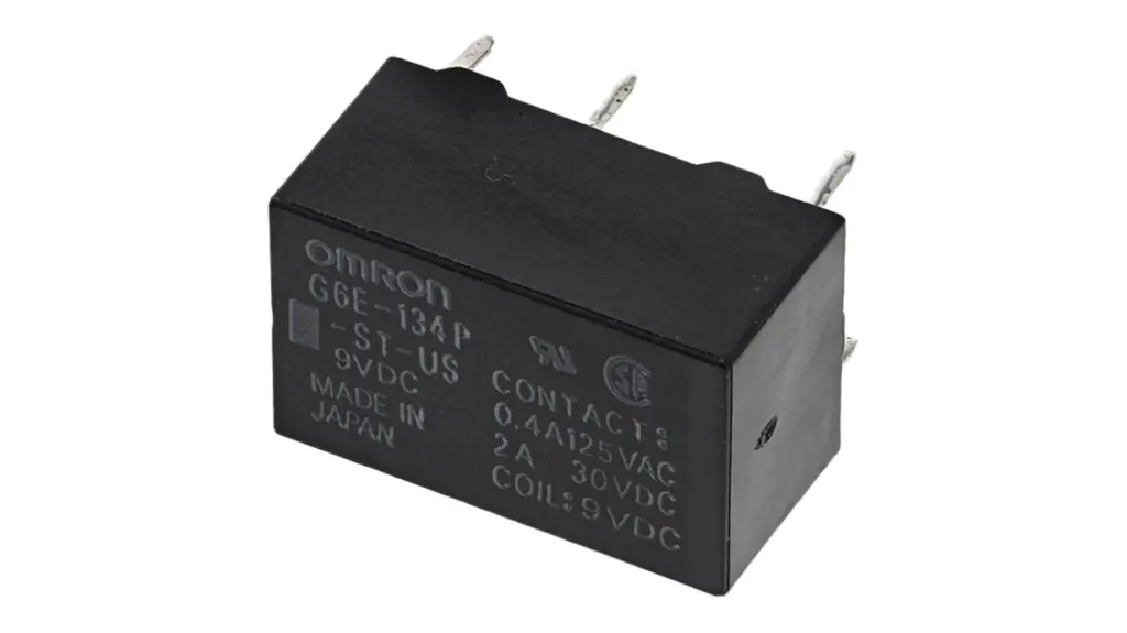9V 6PIN 3A RELAY 24VDC