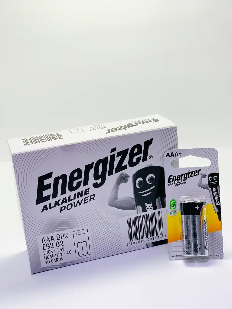 ENERGIZER AAA ALKALINE BATTERY  1.5V 1X2