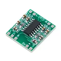 AUDIO AMPLIFIER 5V 3W 2CHANNEL STEREO PAM8403