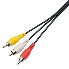 AUDIO VIDEO CABLE 3PIN 1.5M