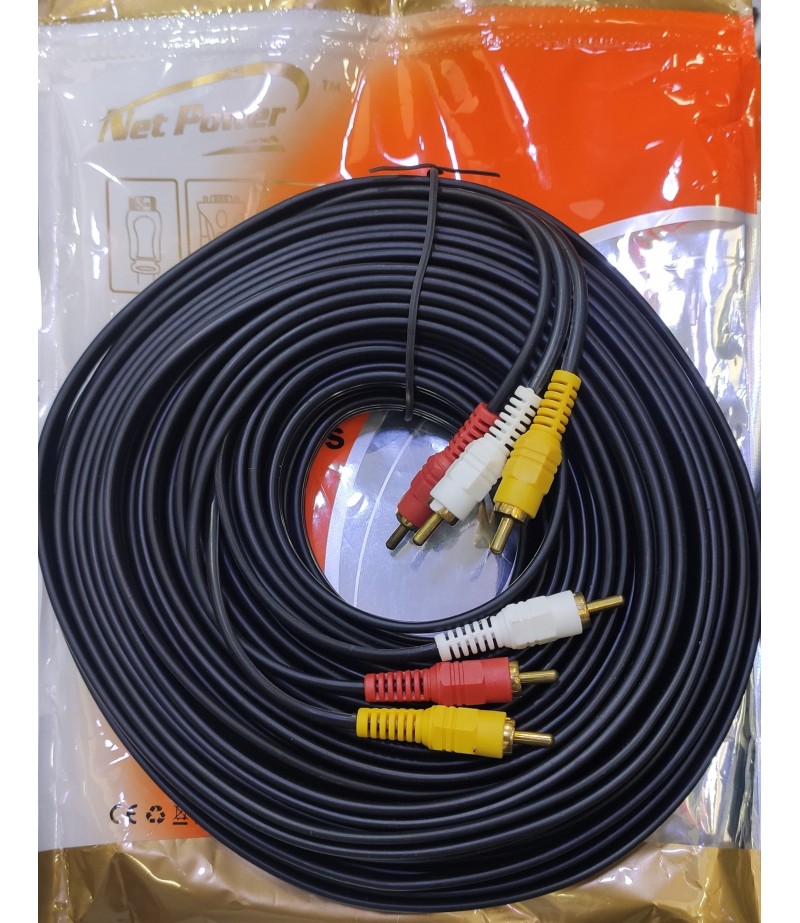 LECXO AUDIO VIDEO CABLE 1.8MTR 